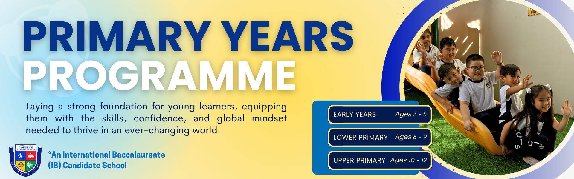 Enroll now in PCIS