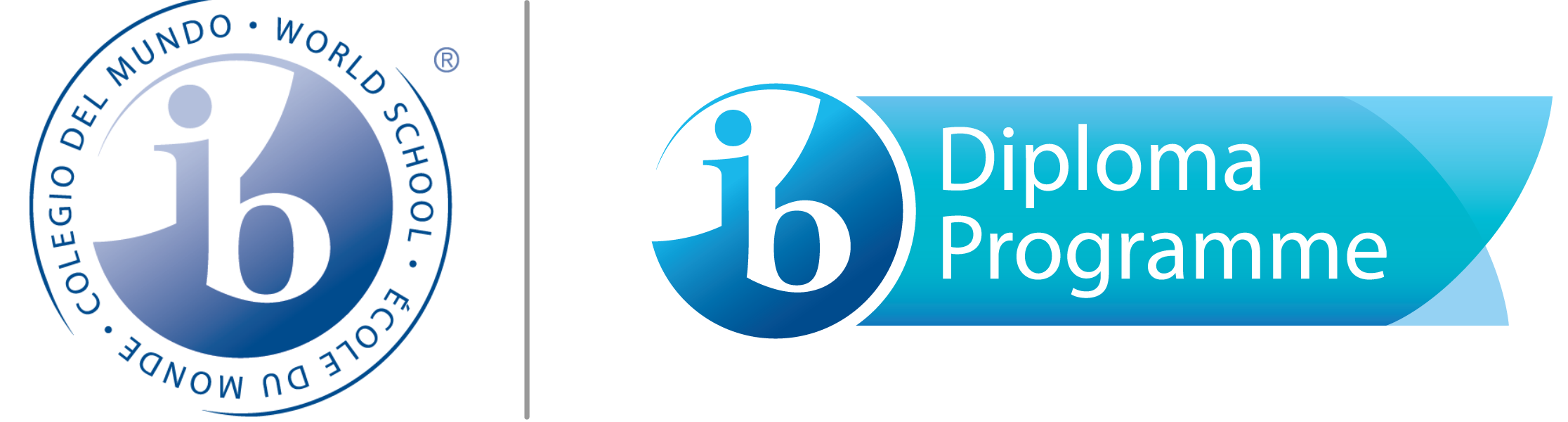 International Baccalaureate Diploma Programme (IB DP) logo showing Philippine Cambridge International School (PCIS) in Cavite, Philippines as the first school in Cavite authorized to offer the IB Diploma Programme, delivering globally recognized senior high school education that prepares students for university and future careers.