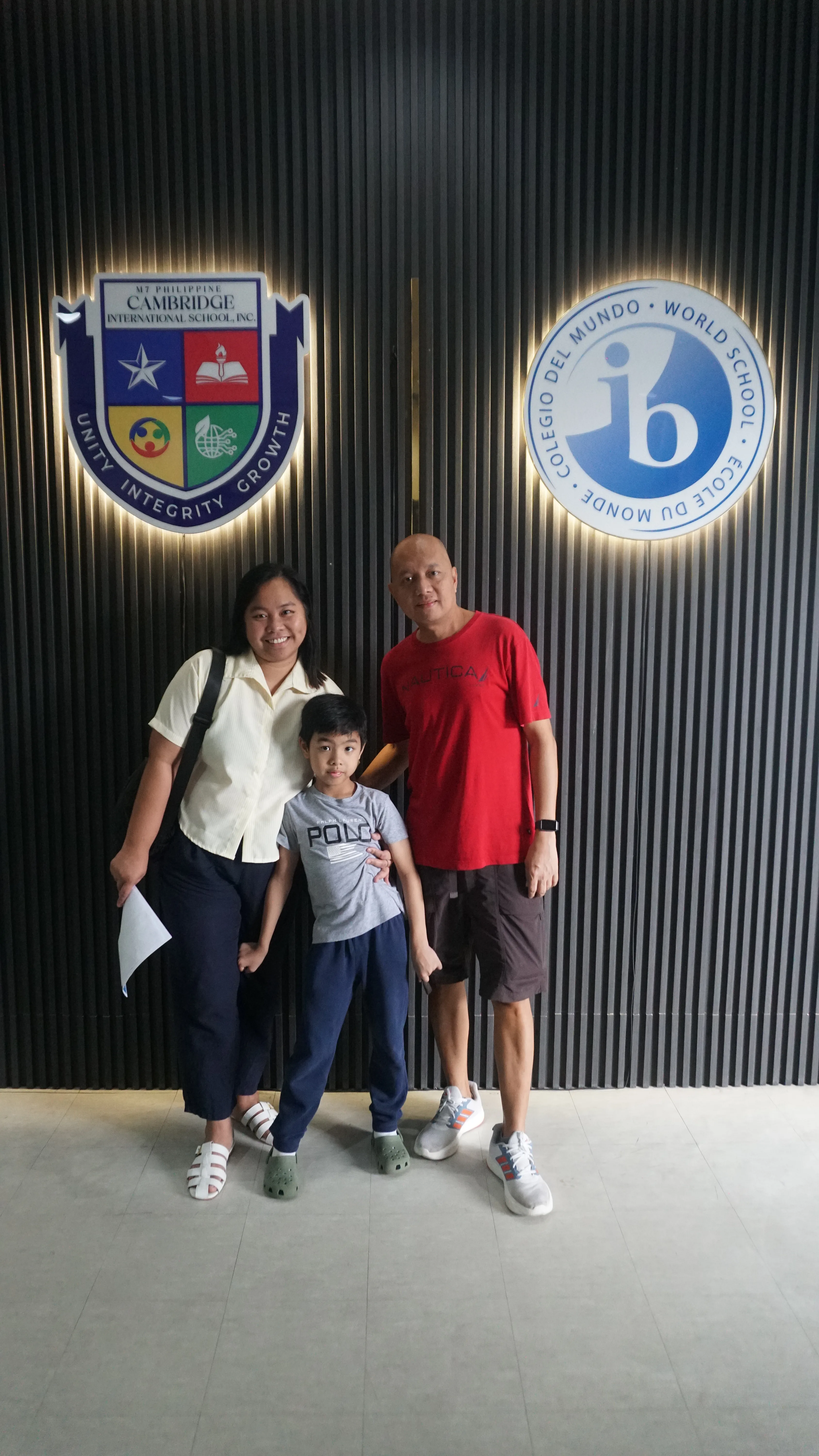 Parent testimonial sharing their positive experience with Philippine Cambridge International School (PCIS).