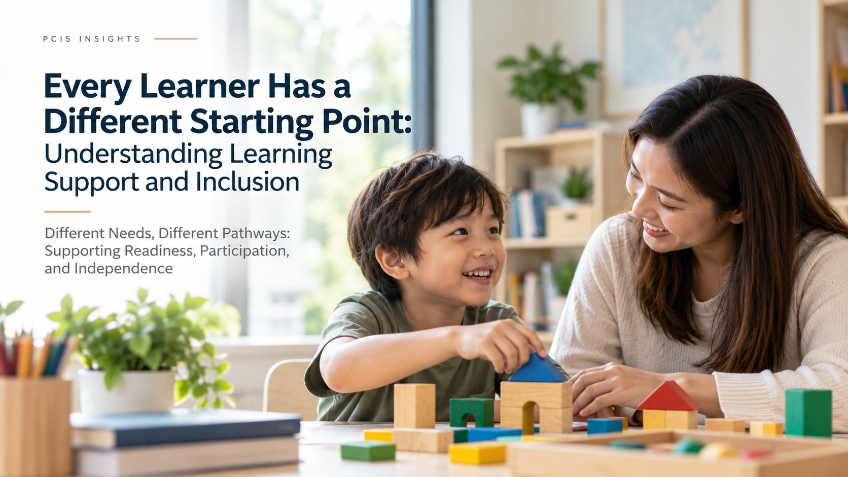 Every Learner Has a Different Starting Point: Understanding Learning Support and Inclusion
