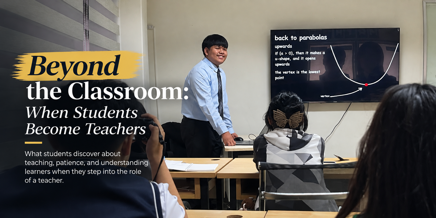 Beyond the Classroom: When Students Become Teachers